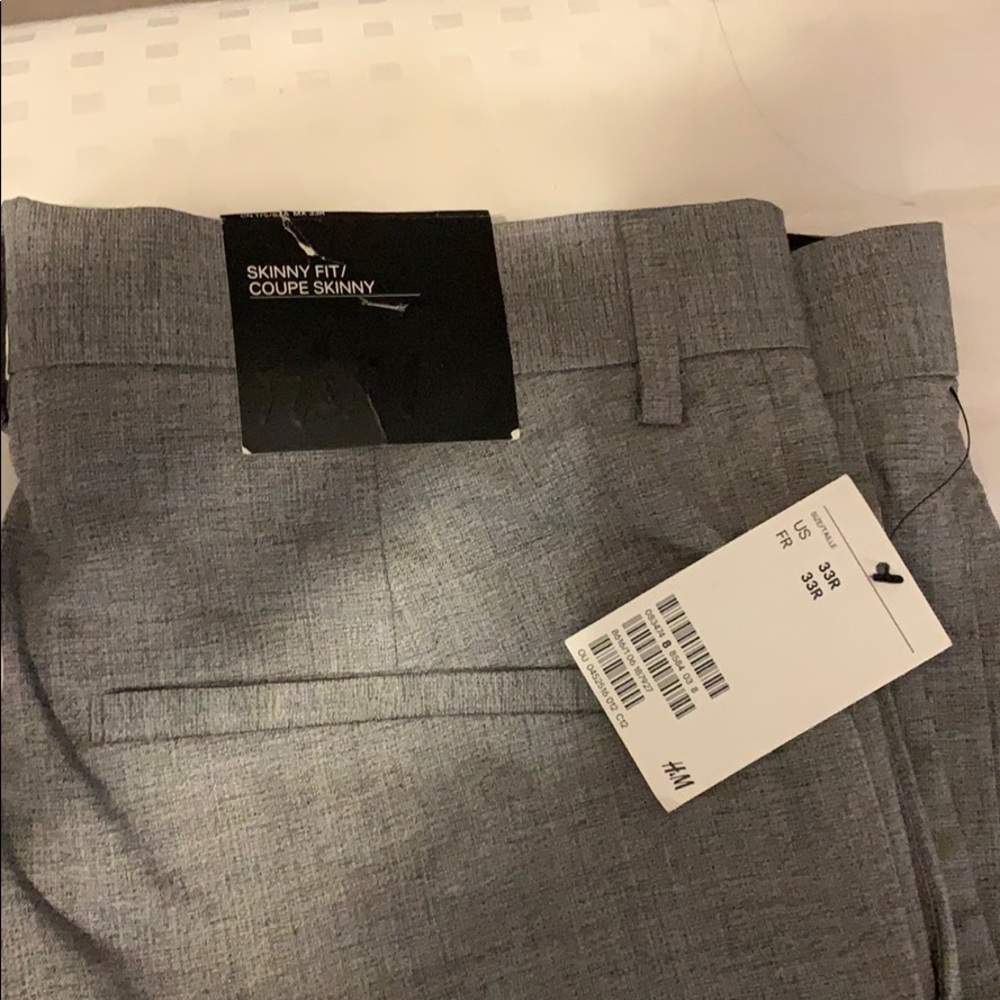 H&M skinny fit dress slacks